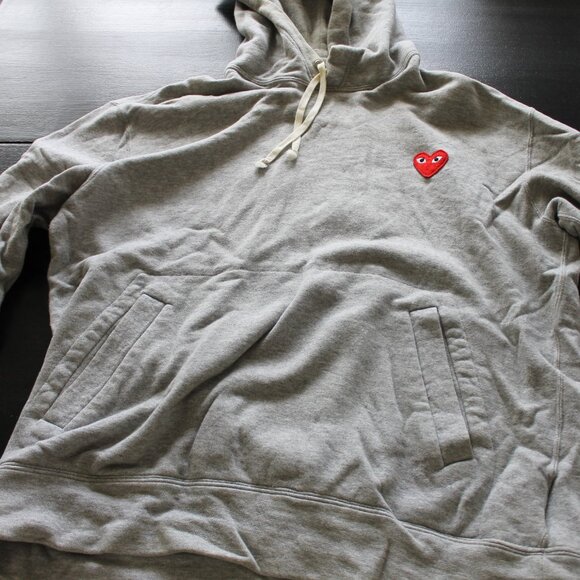 Comme des Garcons grey hoodie - Picture 3 of 3